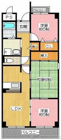 フォレストヒルズの物件間取画像